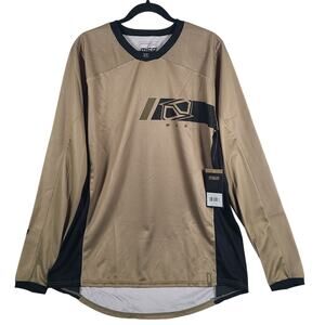 NWT MSR Legend Offroad Jersey Khaki Long Sleeve Polyester Sz XL